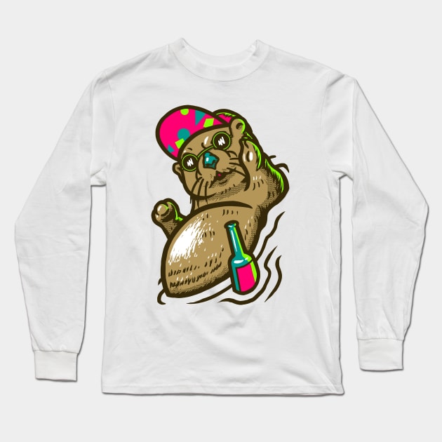 Otter No. 12 Long Sleeve T-Shirt by wehkid